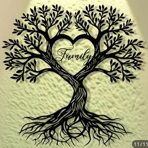 Black Family Tree Of Life Wall Decor